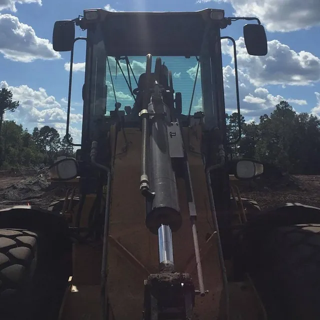 Windshield repair for heavy equipment