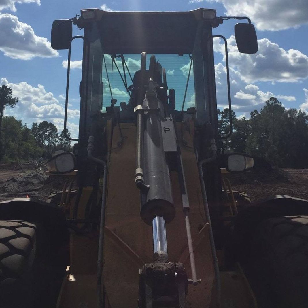 Windshield repair for heavy equipment
