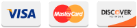 Visa, Mastercard, and Discover cards representing accepted payment methods of glass replacement service Macc's Glass Inc. in in Macclenny, FL